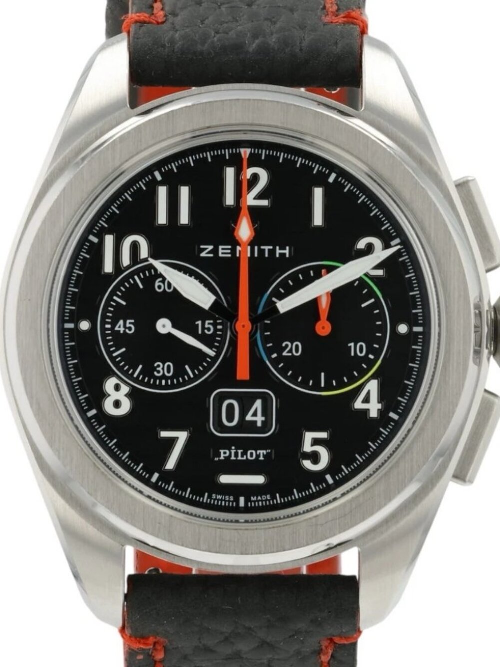 Zenith Pilot Big Date Flyback Black Dial Steel 42.5mm Automatic